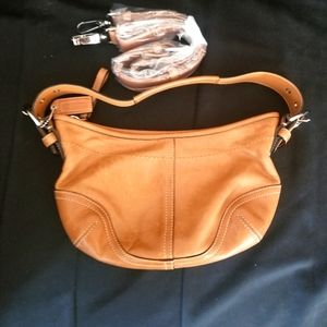 Leather Coach bag